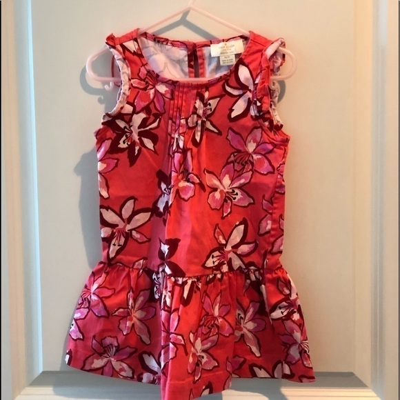 Kate Spade New York Lily Floral Girls Dress Size 3 - Picture 4 of 15